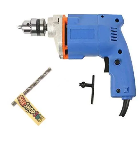 10 mm Electric Drill Machine Heavy Duty with Masonry Bit