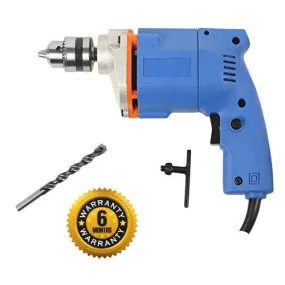 10 mm Electric Drill Machine Heavy Duty with Masonry Bit