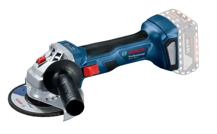 18V Gws 180-Li Solo 125Mm Angle Grinder Bosch