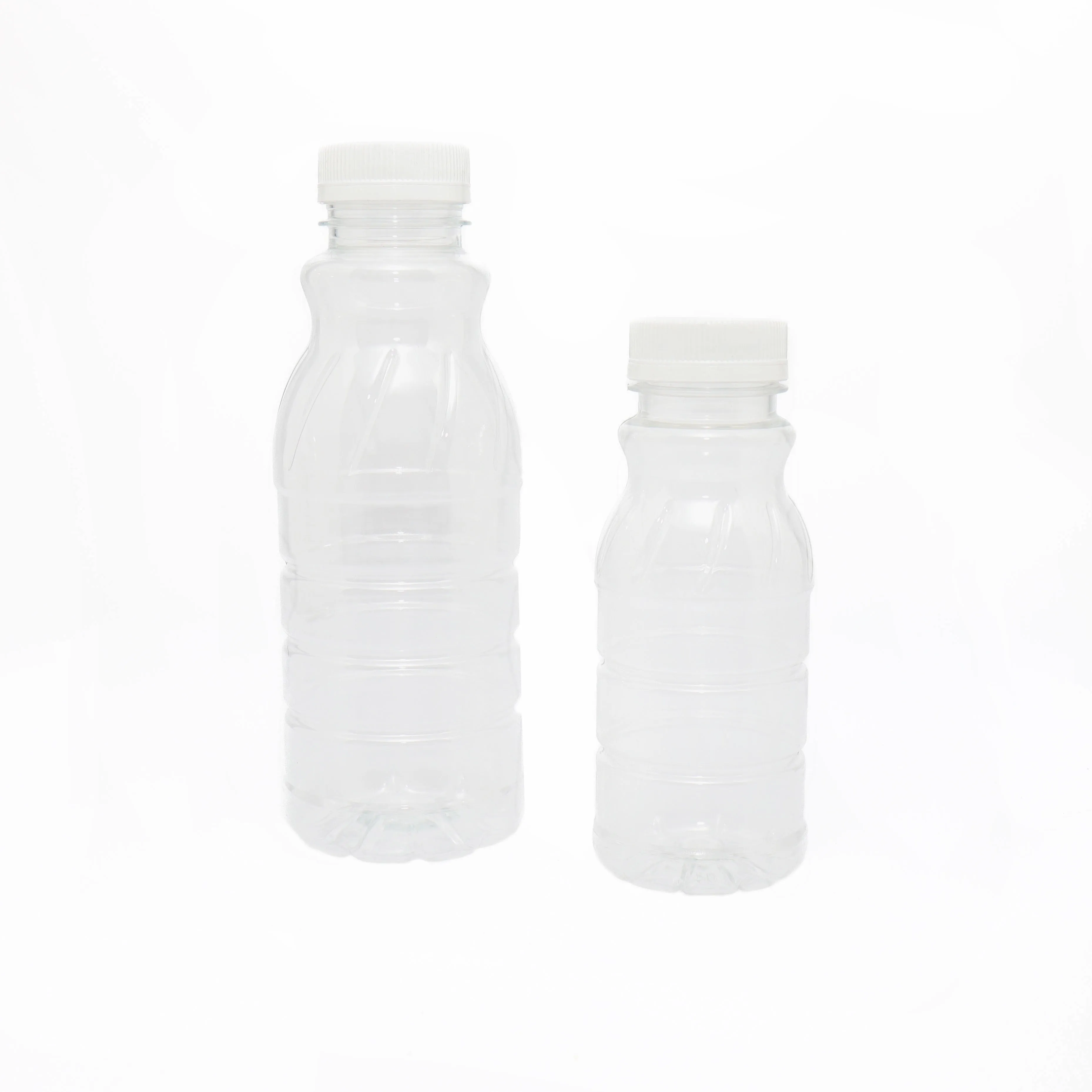 250ml PET Plastic Bottle Grip Design with Cap