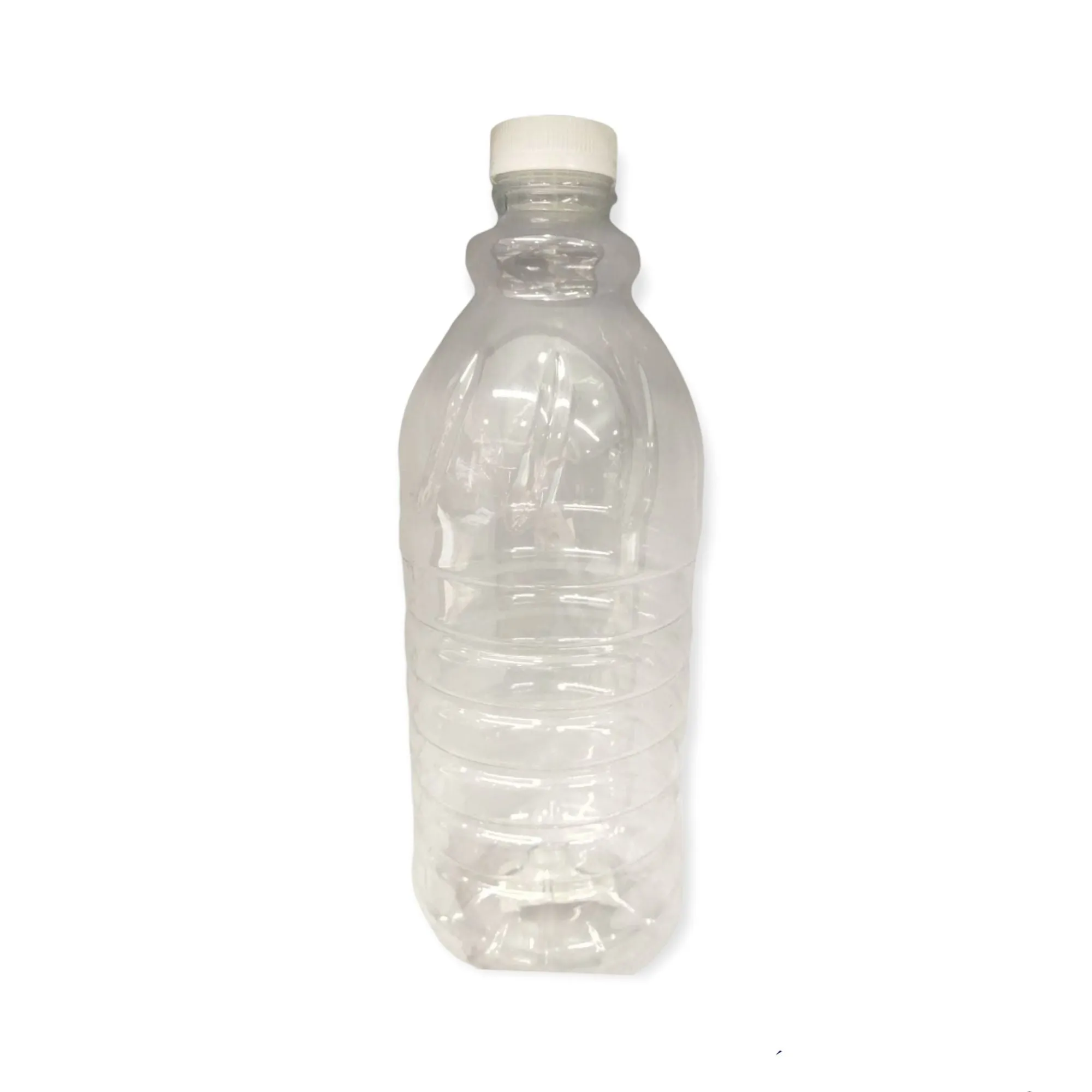 250ml PET Plastic Bottle Grip Design with Cap