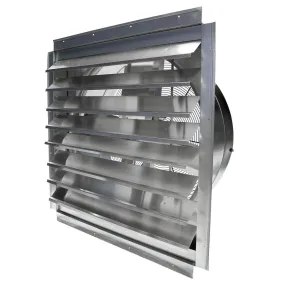 30 In. Heavy Duty Exhaust Fan with Automatic Shutter