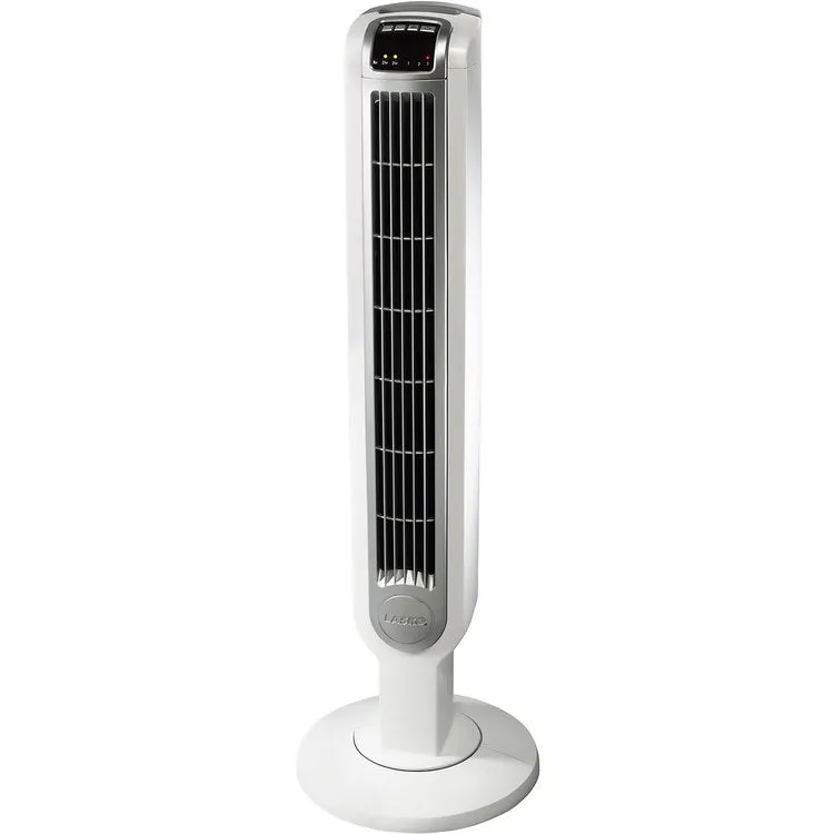 36" Tower Fan with Remote Control - White