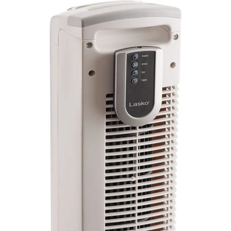 36" Tower Fan with Remote Control - White