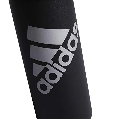 adidas 600 ML (20 oz) Metal Water Bottle, Hot/Cold Double-Walled Insulated 18/8 Stainless Steel, Black/Silver Metallic, One Size