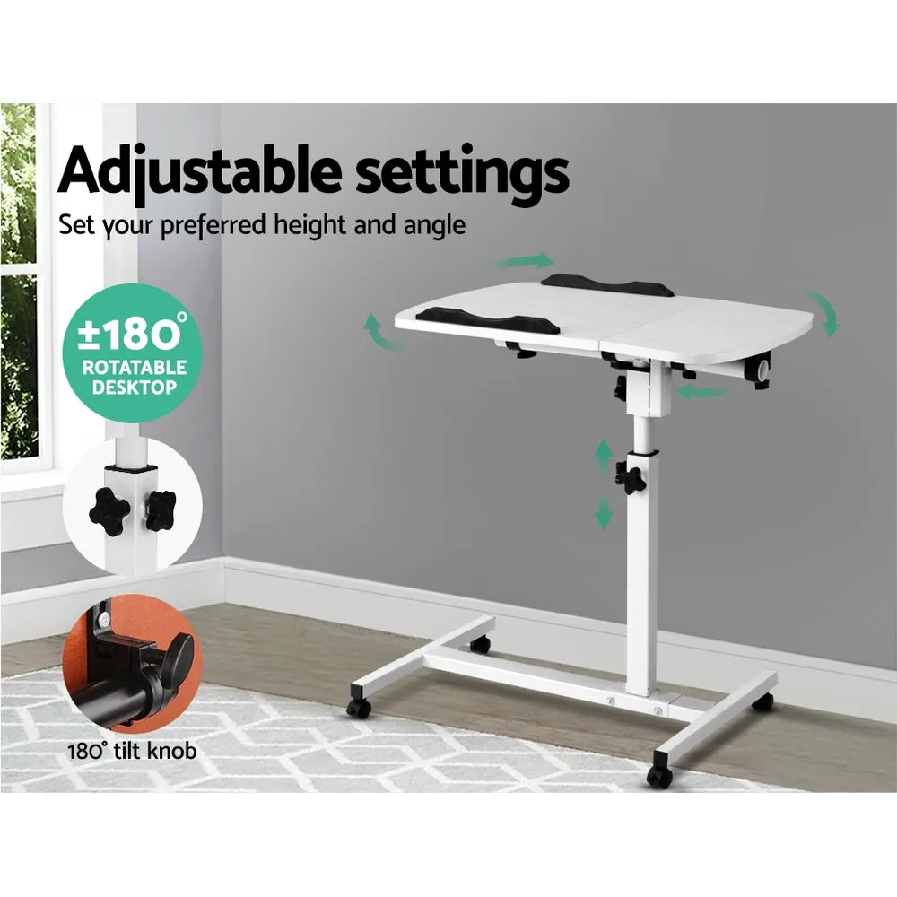 Adjustable 360° Laptop Desk Stand with Cooling Fan - Artiss