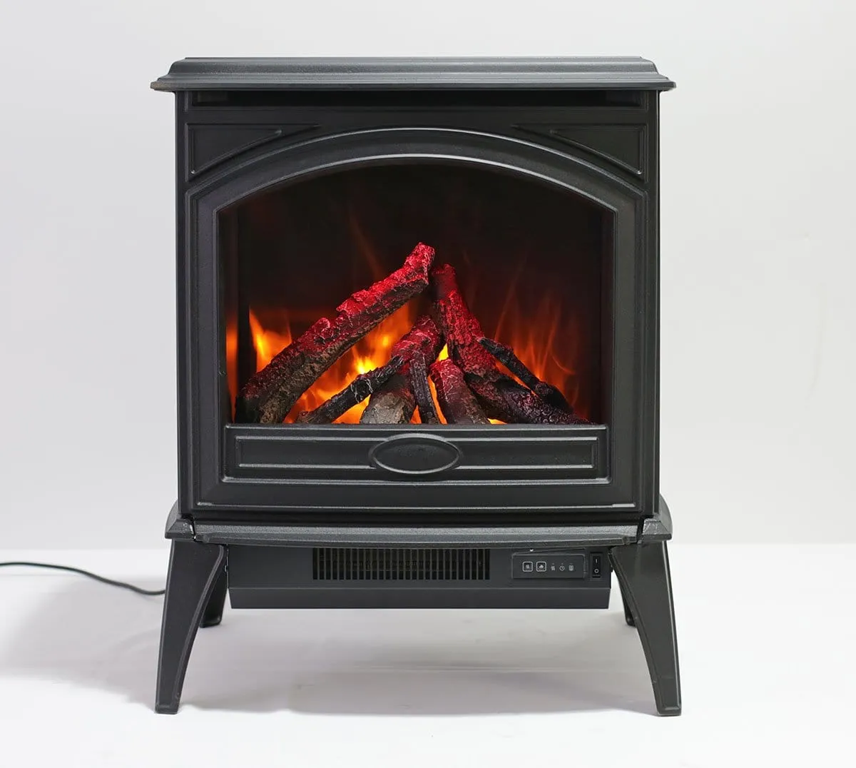 Amantii Lynwood E-50 Cast Iron Freestand Electric Fireplace