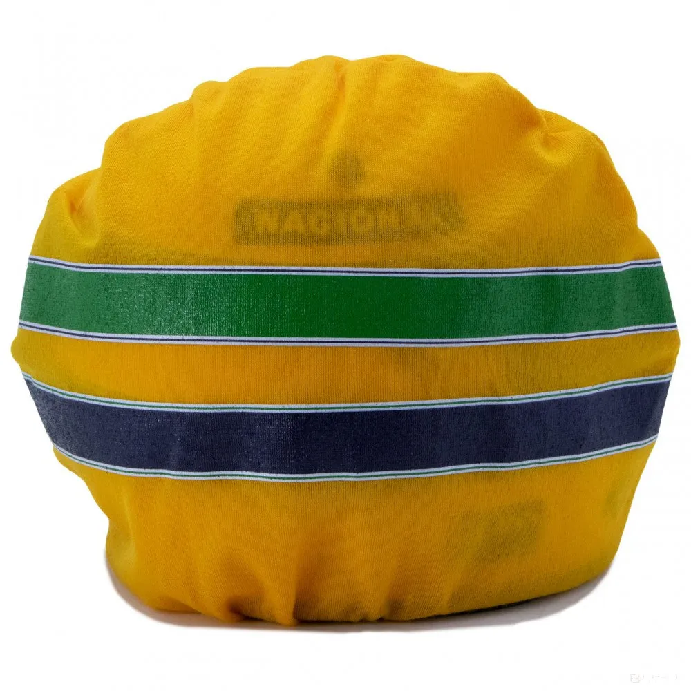 Ayrton Senna Mini Helmet 1988, 1:2 scale, Yellow, 2020