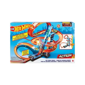 Bộ thử thách Hot Wheels Tòa Tháp Trọc Trời Lượn Vòng HOT WHEELS GJM76