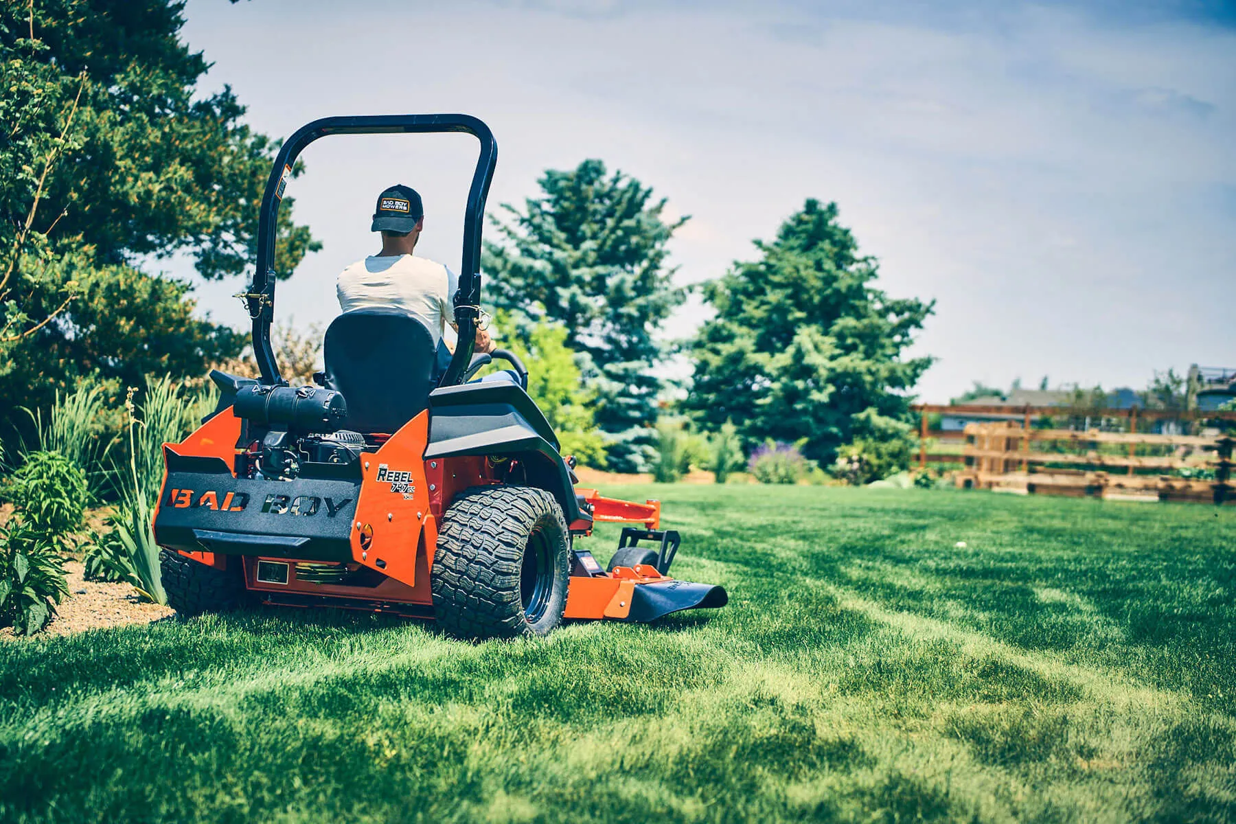 Bad Boy Rebel 54" Commercial Zero-Turn Mower w/ 26.5hp Kohler Command EFI