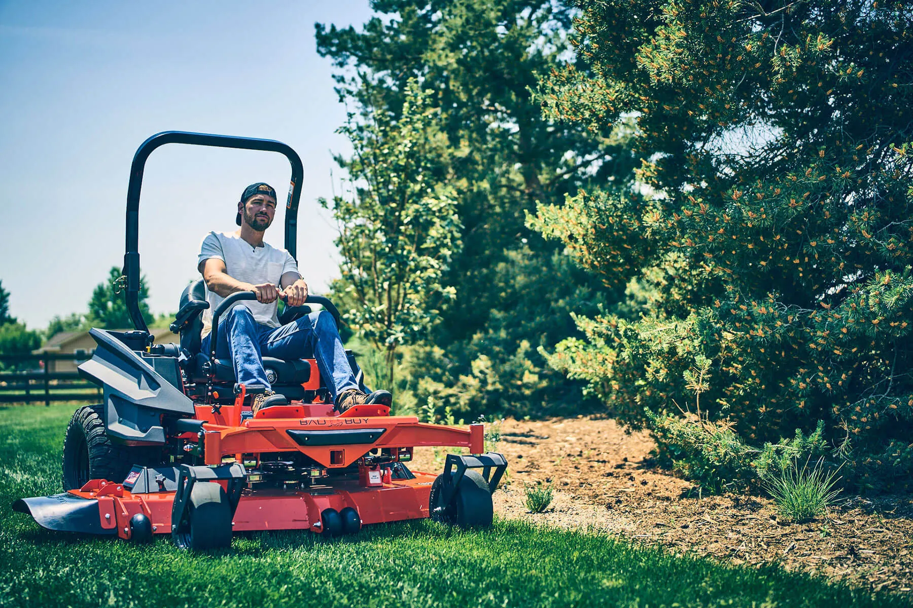 Bad Boy Rebel 54" Commercial Zero-Turn Mower w/ 26.5hp Kohler Command EFI