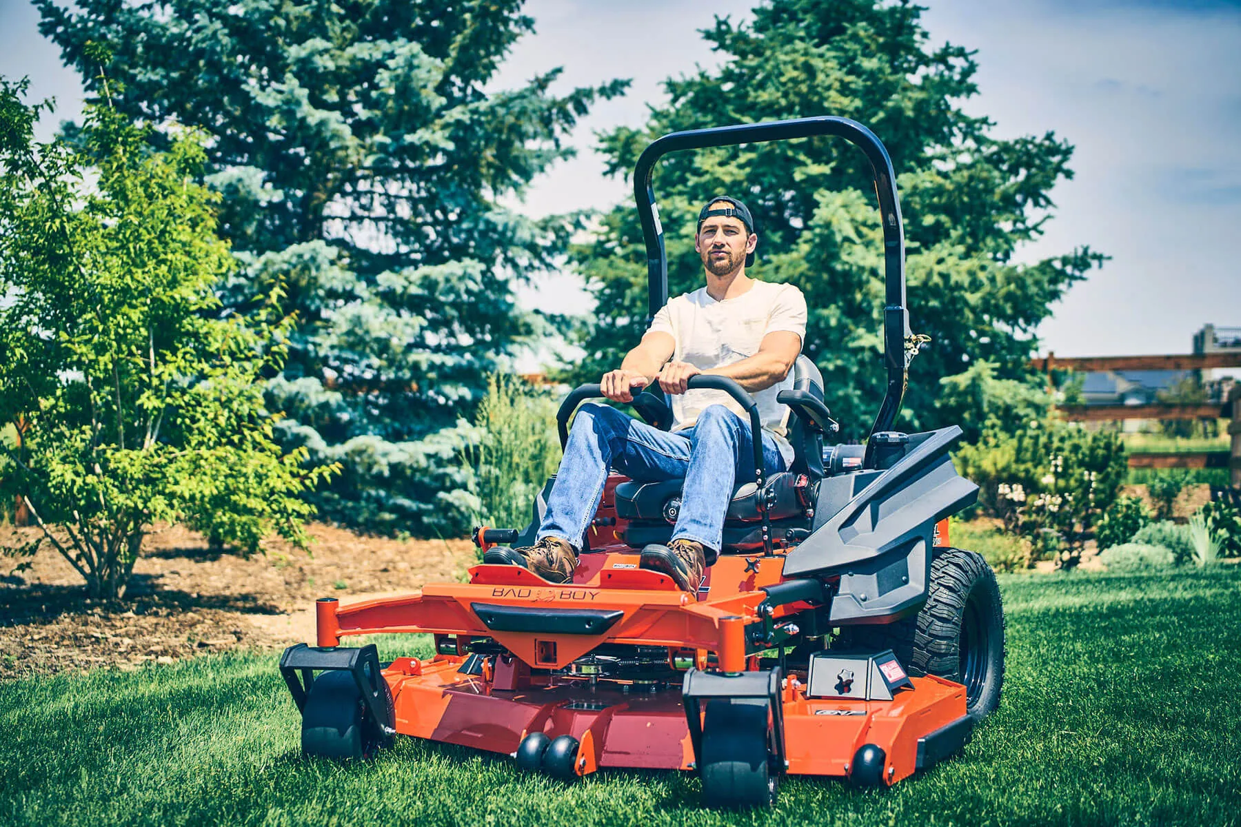 Bad Boy Rebel 54" Commercial Zero-Turn Mower w/ 26.5hp Kohler Command EFI