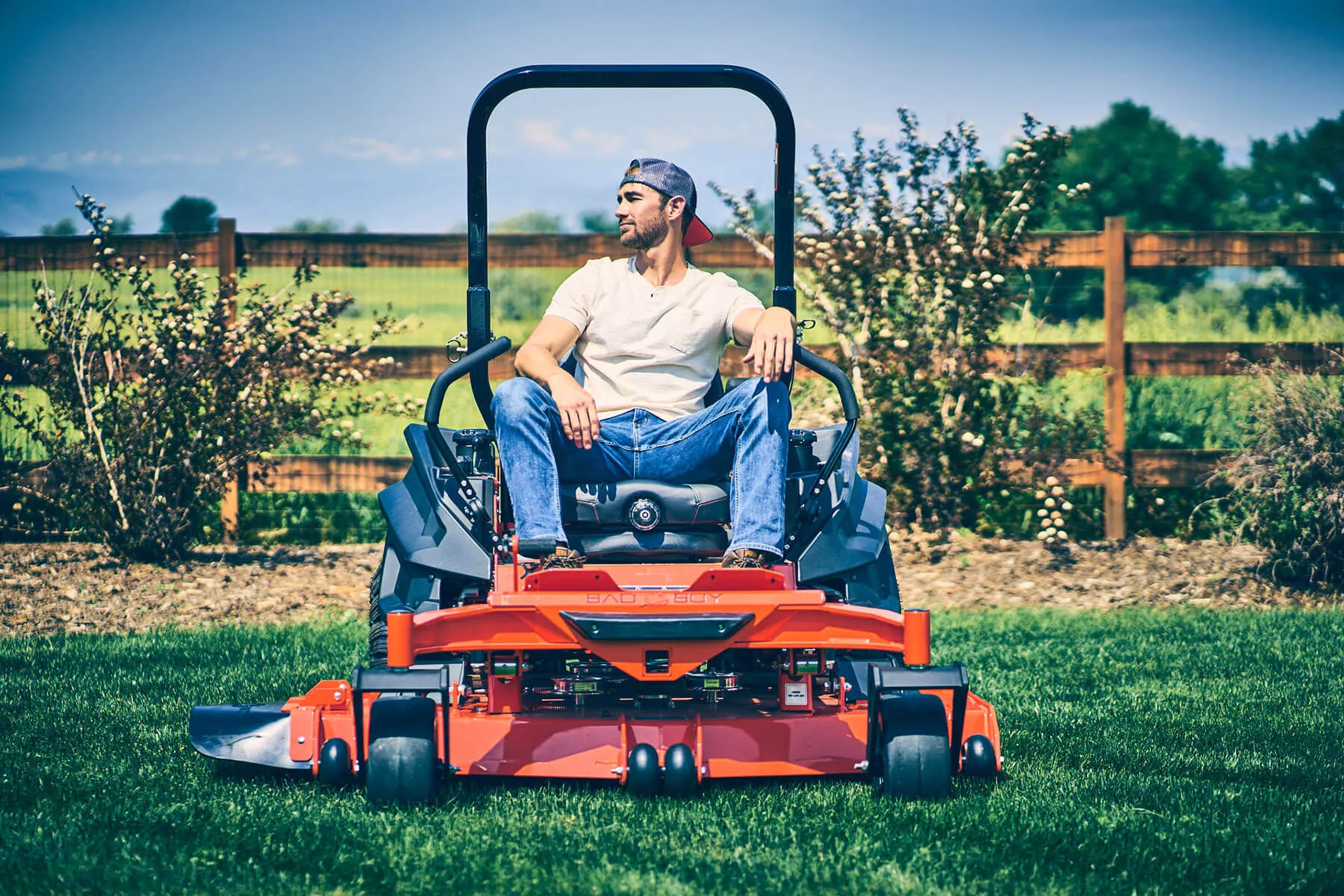 Bad Boy Rebel 54" Commercial Zero-Turn Mower w/ 31hp Kawasaki EVO781 EFI