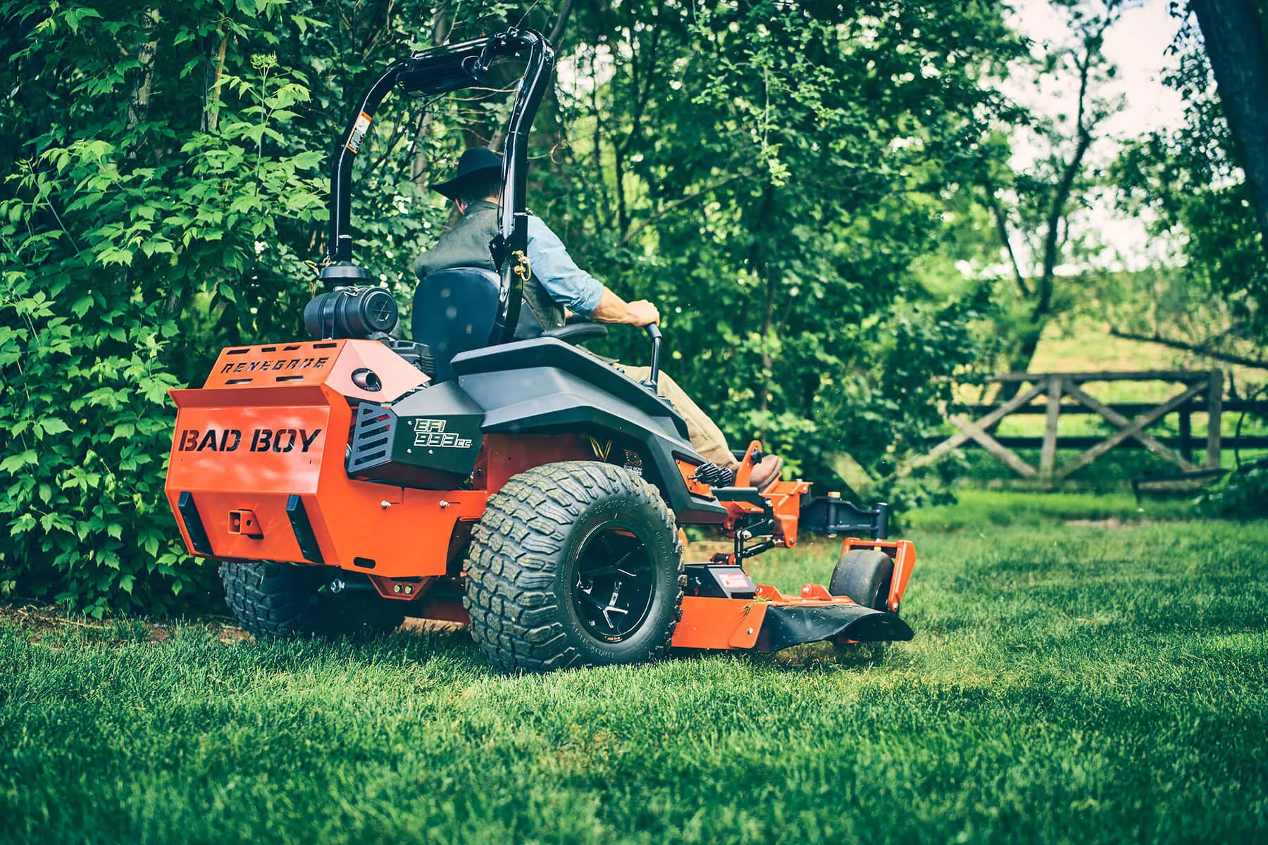 Bad Boy Renegade 72" Commercial Zero-Turn Mower w/ 38.5hp Kohler ECH980 EFI