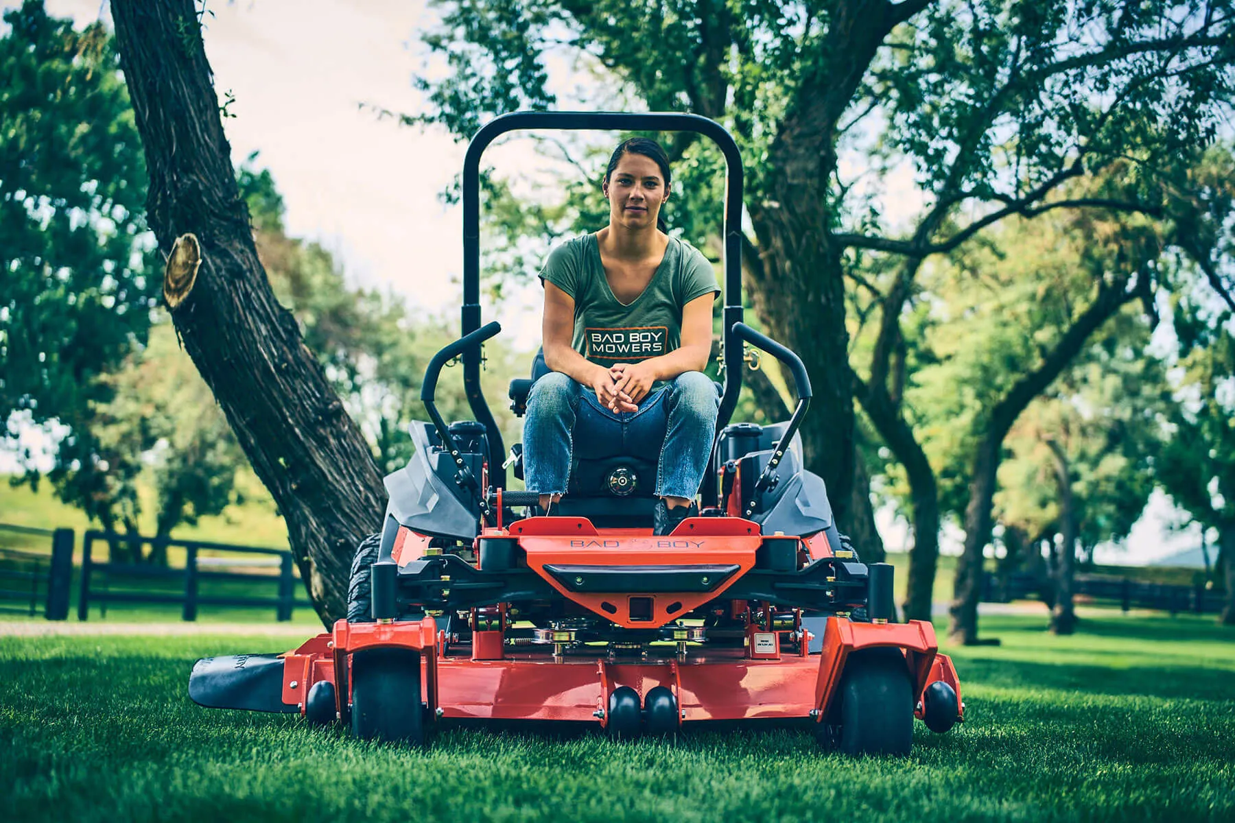 Bad Boy Rogue 54" Commercial Zero-Turn Mower w/ 27hp Kawasaki FX850