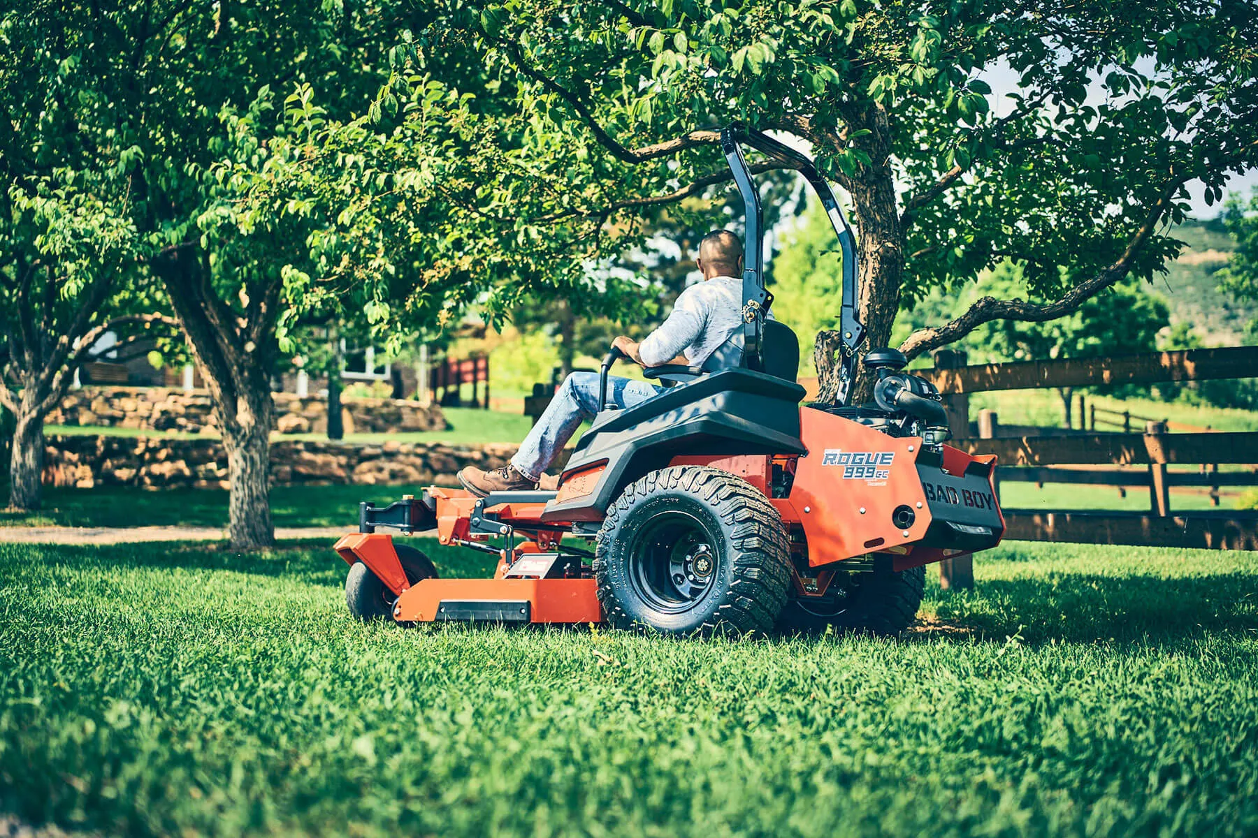 Bad Boy Rogue 54" Commercial Zero-Turn Mower w/ 27hp Kawasaki FX850