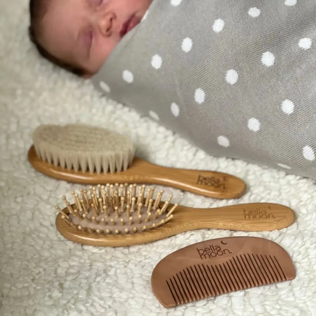 Bamboo Baby Brushes 3pcs