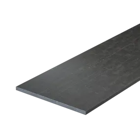 Black Steel Bar Flat