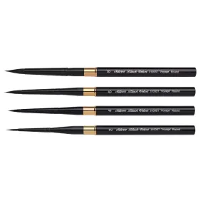 Black Velvet® Voyage Travel Short Handled Brushes - Round 8