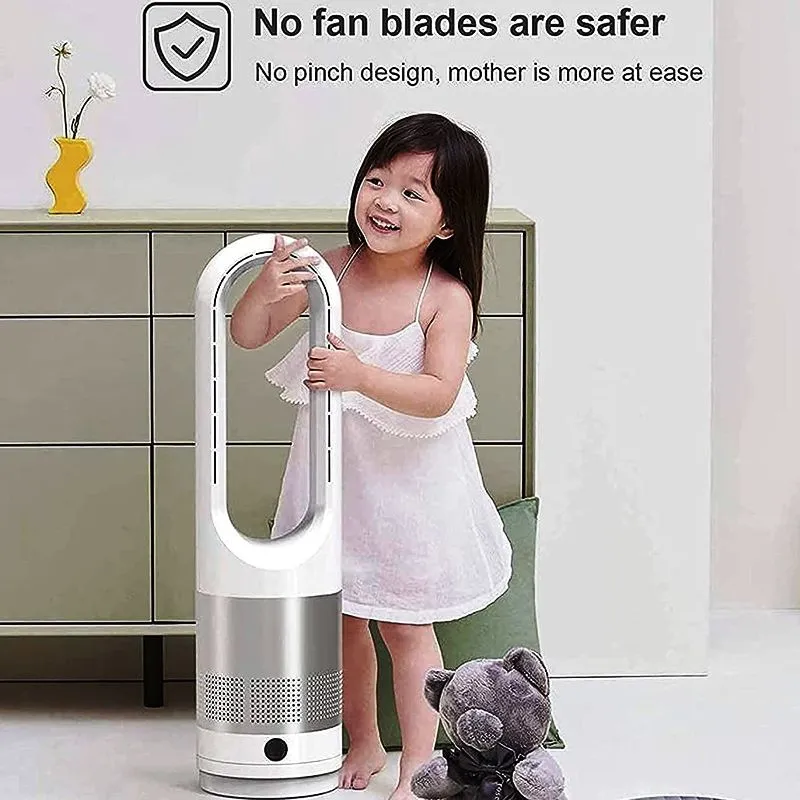 Bladeless Electric Vertical Tower Fan