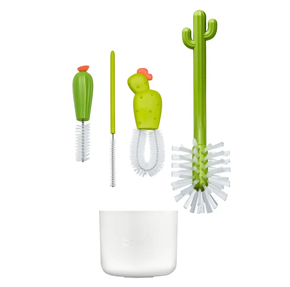 Boon - Cacti Bottle Cleaning Brush Set