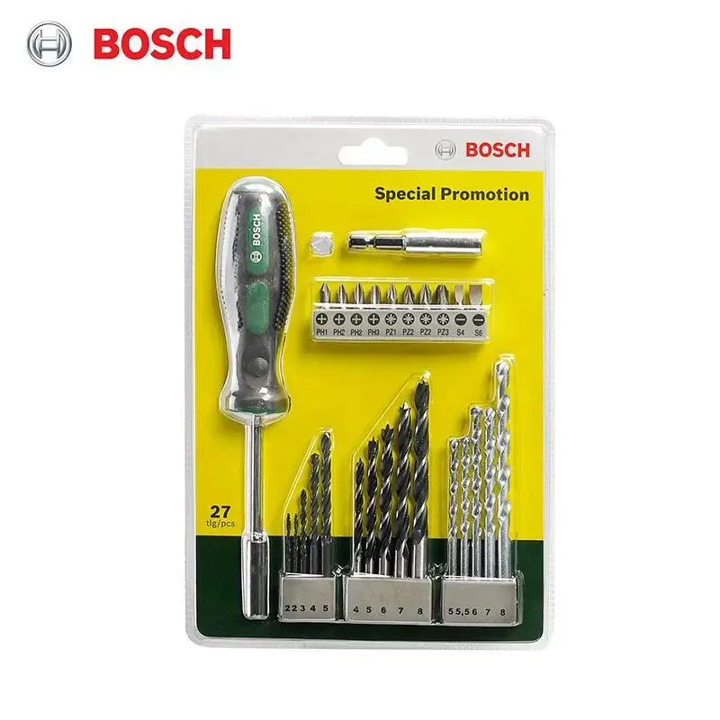 BOSCH 27-Bit Mixed Drill Set|  Hand Tool Combination