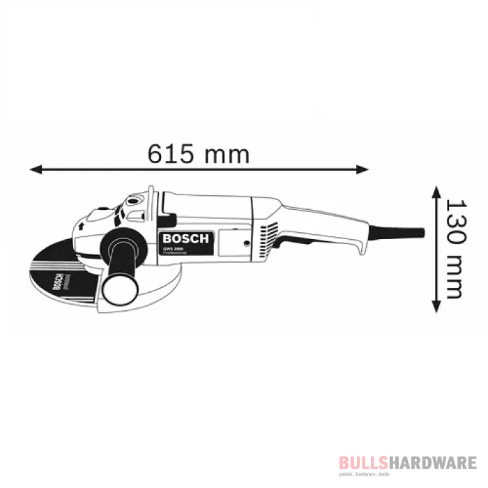 Bosch Angle Grinder 2000W 7" / 180 mm   - GWS 2000-180