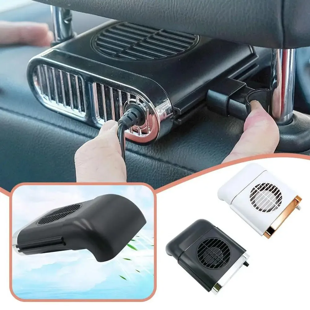 Car Back Seat Mini USB Fan - Portable Car Cooling