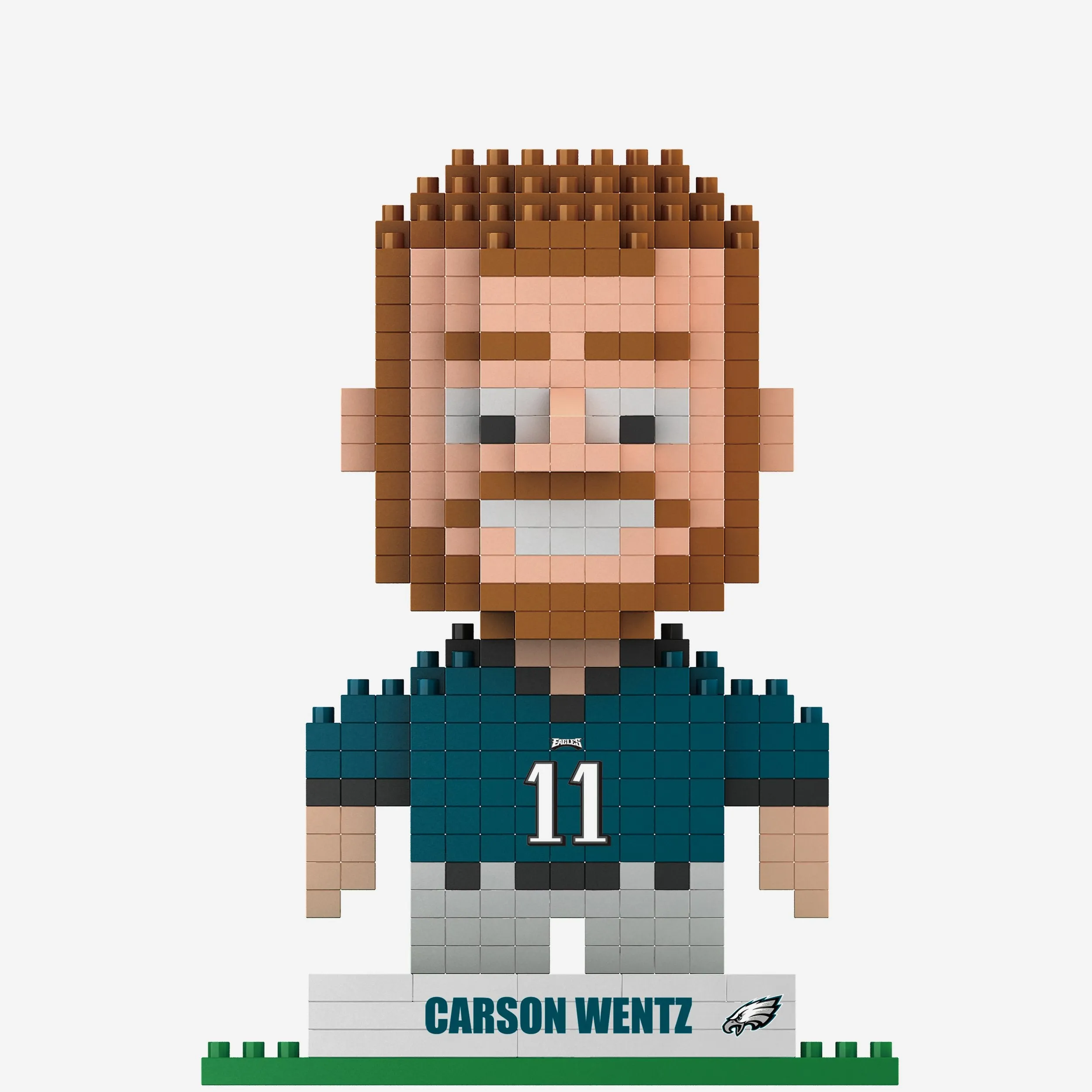 Carson Wentz Philadelphia Eagles BRXLZ Mini Player