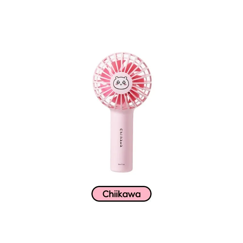 ChiiKawa X Miniso | ChiiKawa Hachiware Usagi Mini Fan - USB Handheld Fan Kawaii items Room Decoration doll