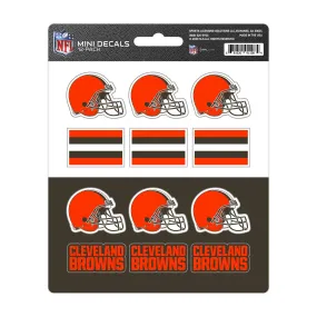 Cleveland Browns 12 Count Mini Decal Sticker Pack