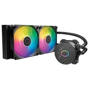 Cooler Master ARGB MasterLiquid 240L Core 240mm AIO Liquid Cooler - Black