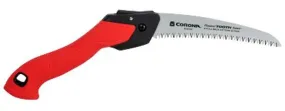 CORONA RS16120 Folding Pruning Saw, 7 in Blade, SK5 Steel Blade, 6 TPI, Plastic Handle, Non-Slip Handle :EA: QUANTITY: 1