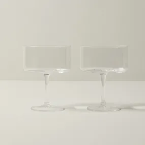 Coupe Glasses Set Of 2