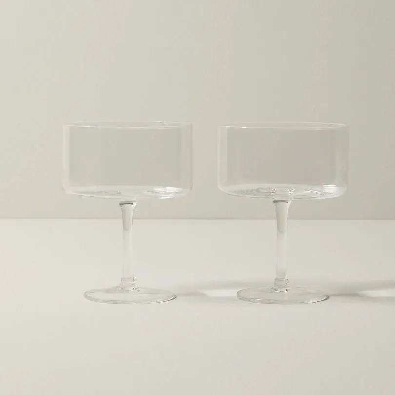 Coupe Glasses Set Of 2