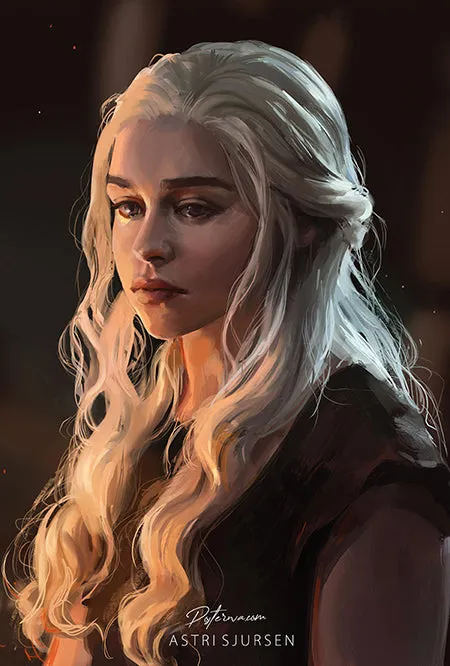 Daenerys Art Poster