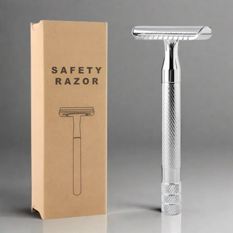 Dapper Street Supply Co. - Safety Razor - Vintage Manual Knurled Handle