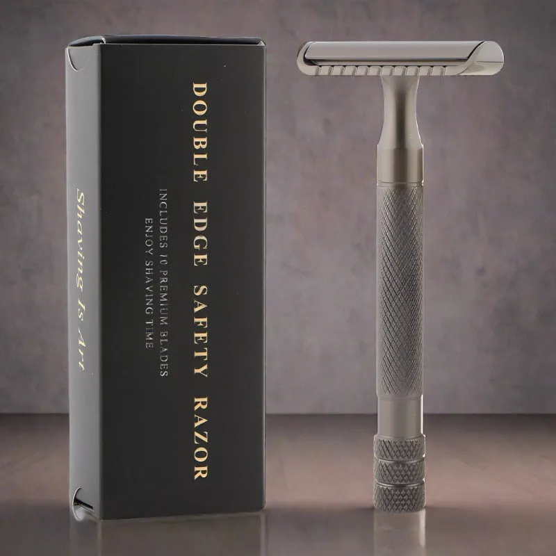 Dapper Street Supply Co. - Safety Razor - Vintage Manual Knurled Handle