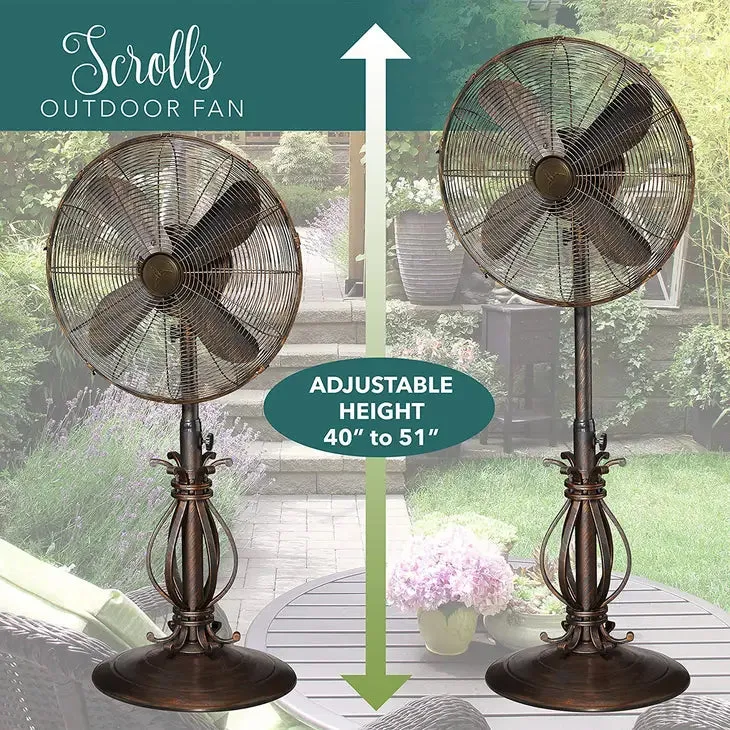 Deco Breeze 18" Outdoor Fan 3-Speed - Prestigious