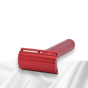 Design 94 - On Fire Red - Aluminum Double Edge Safety Razor