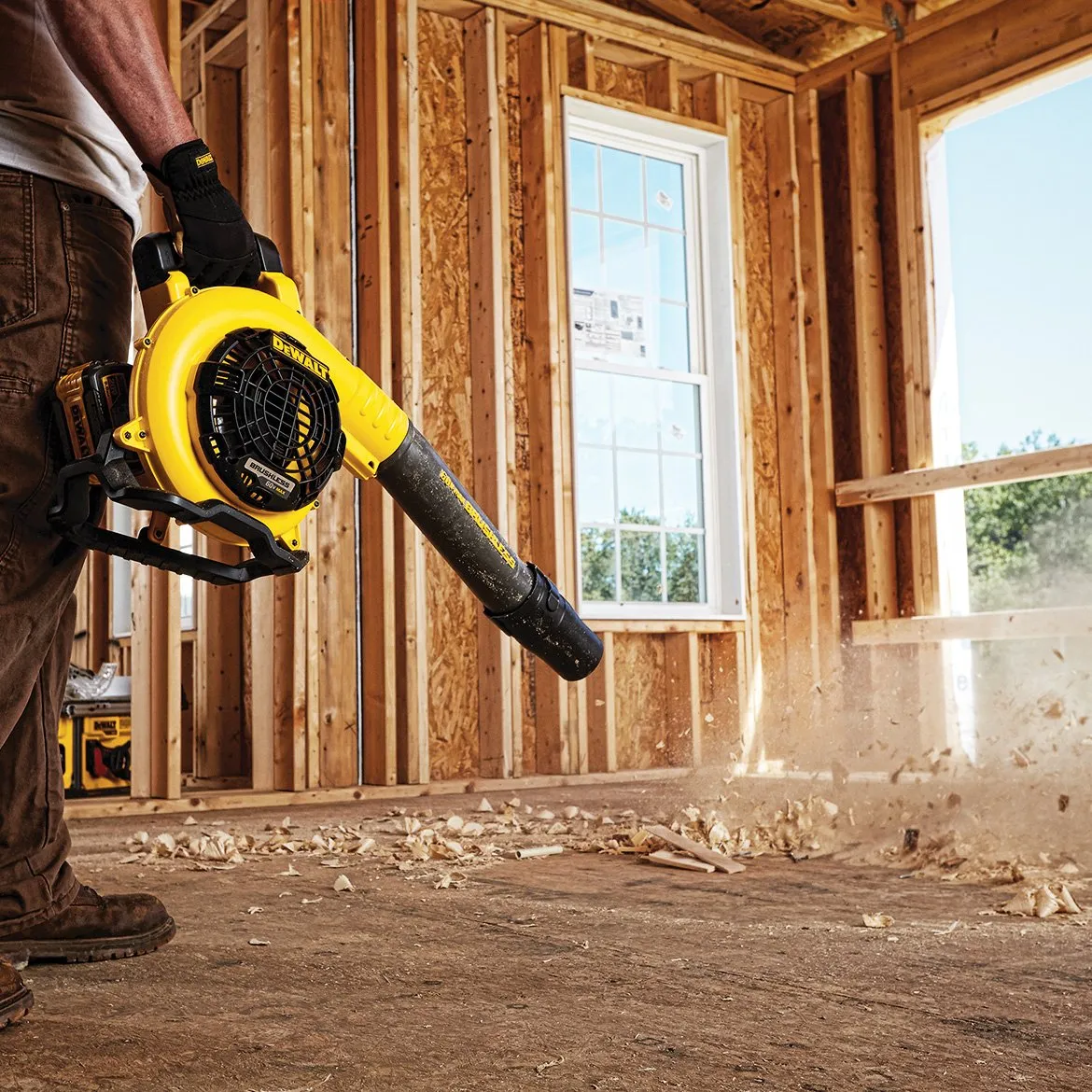 DeWALT DCBL770X1 60V MAX FLEXVOLT 9.0Ah 175-Mph Brushless Li-Ion Handheld Blower