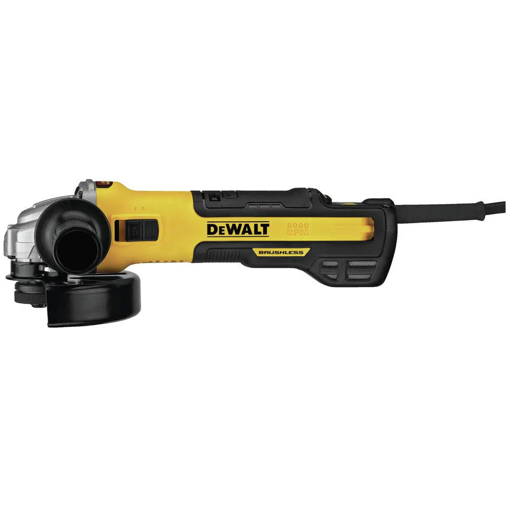 DeWALT DWE43240INOX 1800W 5"/6" Brushless Angle Grinder Slide Switch INOX