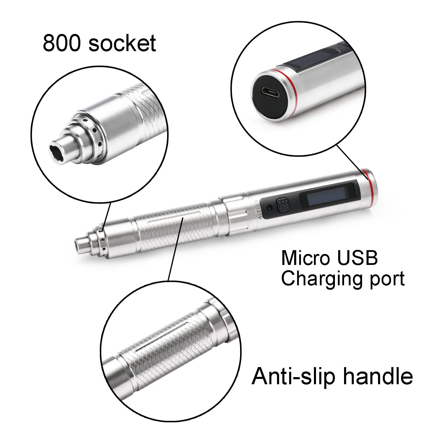 [Discontinued] ToolPAC ES121V Motion Sensing Smart Screwdriver