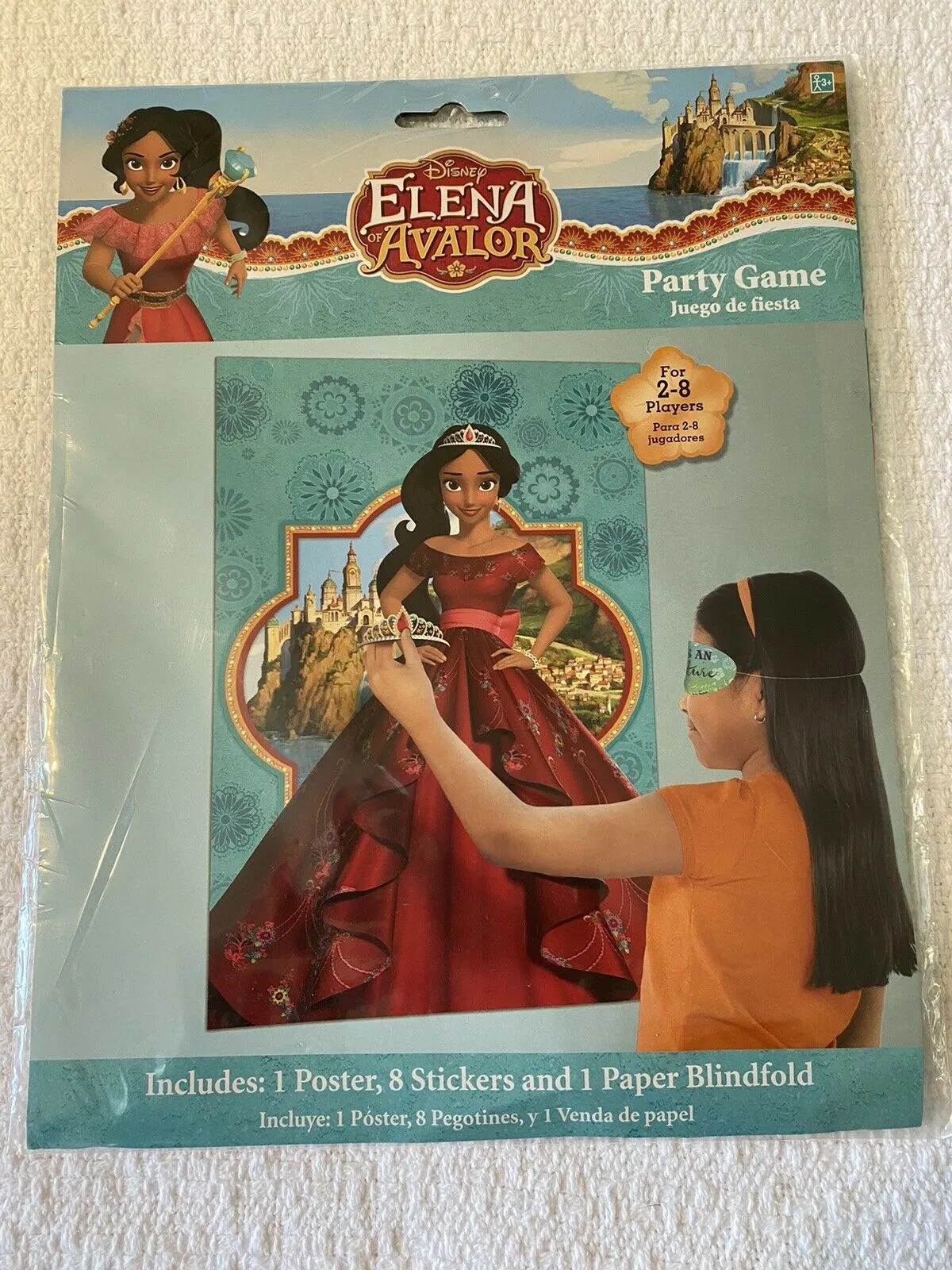 Disney Elena of Avalor Happy Birthday Wall Decorating Kit & Party Game