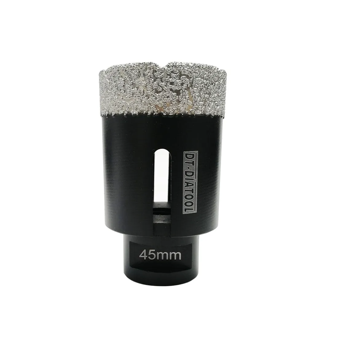 DT-DIATOOL Vacuum Brazed Diamond Drilling Core Bits for Ceramic Tile Granite Marble Stone Dia 20-100mm Total Length 75MM