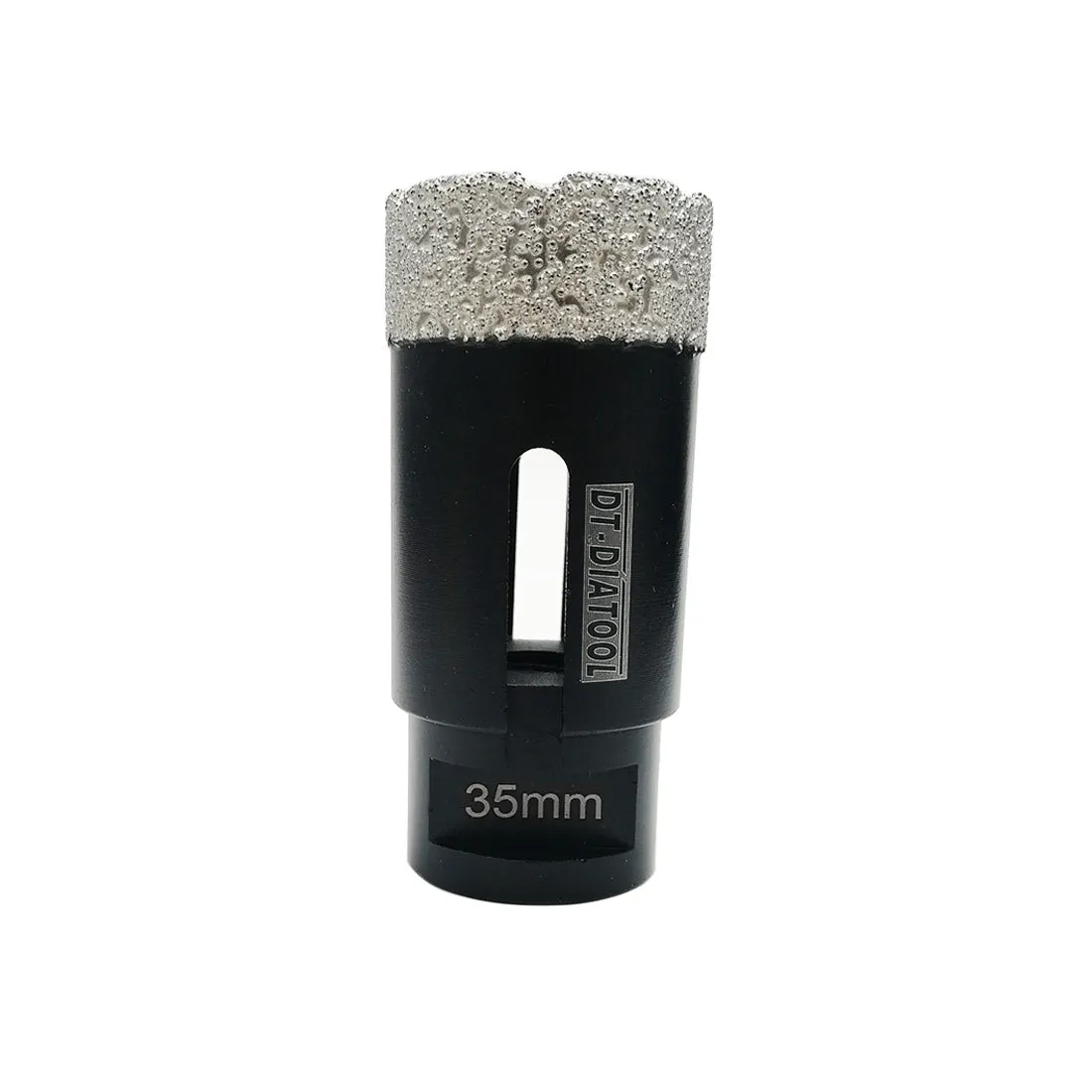 DT-DIATOOL Vacuum Brazed Diamond Drilling Core Bits for Ceramic Tile Granite Marble Stone Dia 20-100mm Total Length 75MM