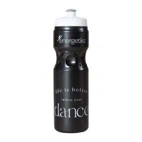 Energetiks Life Is Better Black Waterbottle G004