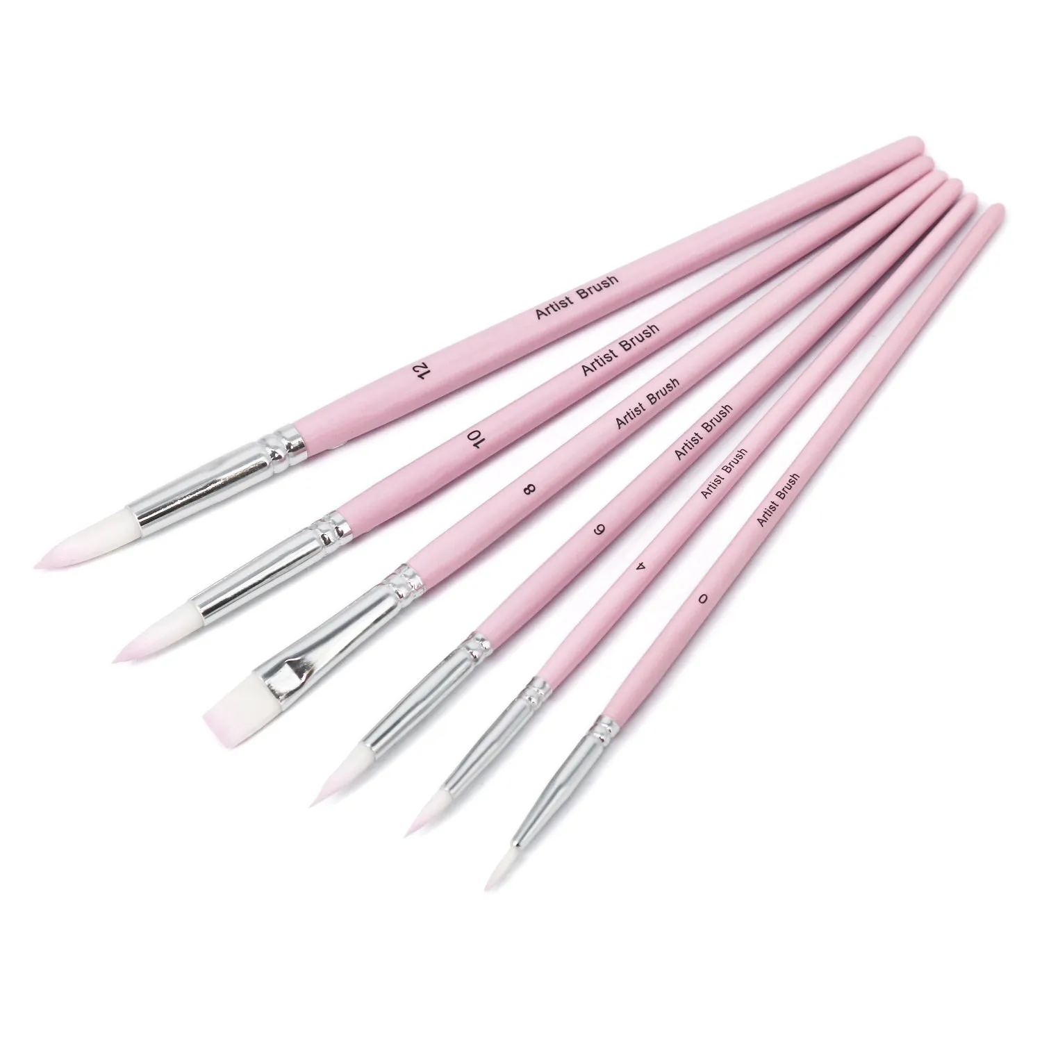 Essential 6-Piece Multisize Paint Brush Set