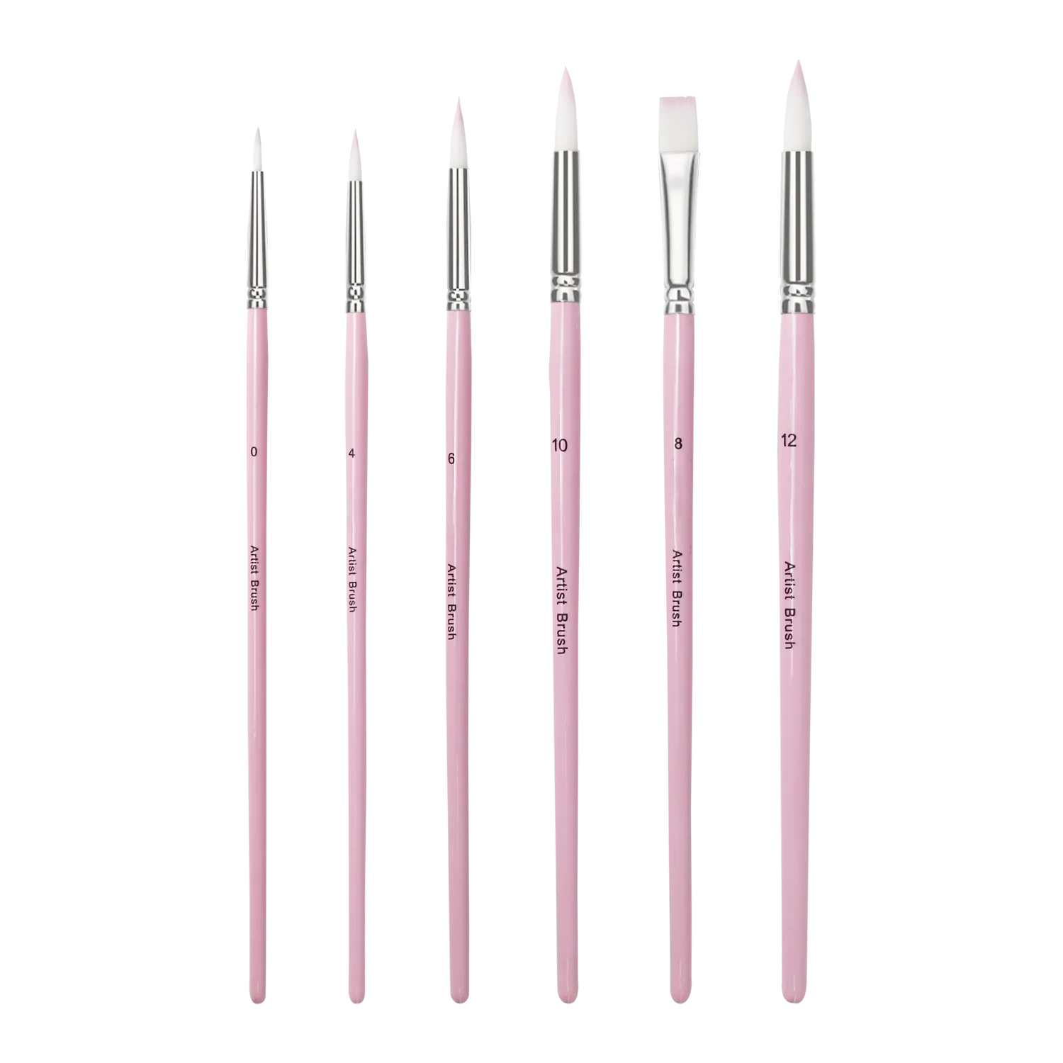 Essential 6-Piece Multisize Paint Brush Set