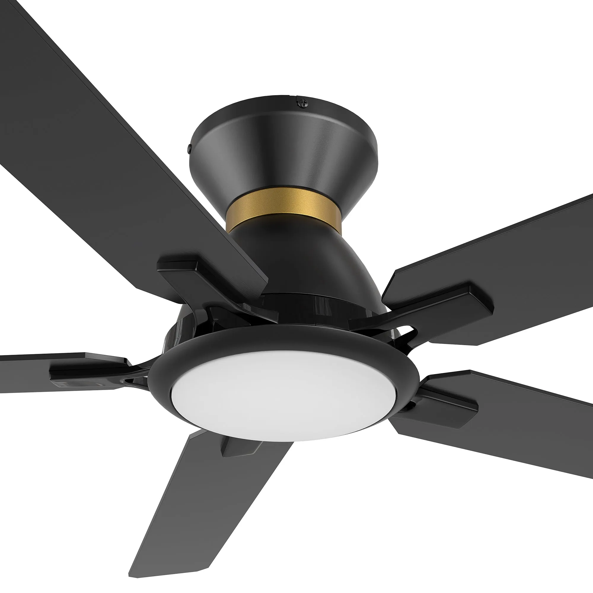 Essex Smart Low Profile Ceiling Fan with LED Light Outdoor/Indoor 52”